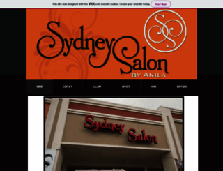 sydneysalonbyanila.com screenshot