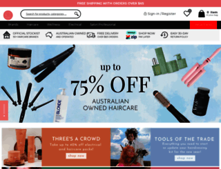 sydneysalonsupplies.com.au screenshot