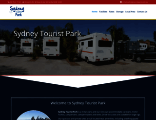 sydneytouristpark.com.au screenshot