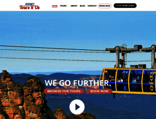 sydneytoursrus.com.au screenshot