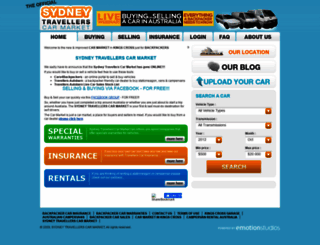 sydneytravellerscarmarket.com.au screenshot