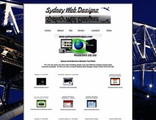 sydneywebdesigns.com screenshot
