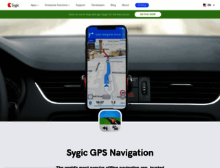 sygic.com screenshot