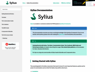 sylius.readthedocs.org screenshot