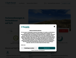 sylt-travel.de screenshot