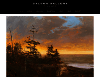 sylvangallery.com screenshot