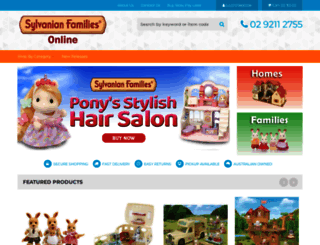 sylvanian-families.com.au screenshot