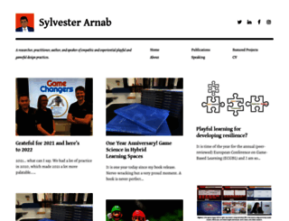 sylvesterarnab.com screenshot