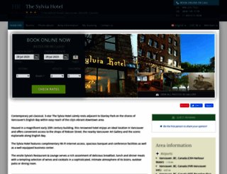 sylvia-vancouver.hotel-rez.com screenshot