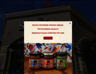 sylviasenchiladas.com screenshot