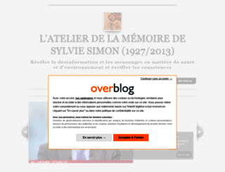 sylviesimonrevelations.over-blog.com screenshot