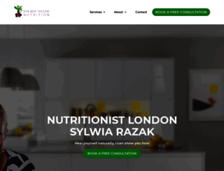 sylwiarazak.com screenshot