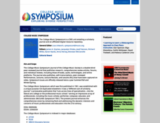 symposium.music.org screenshot