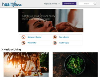 symptom.healthline.com screenshot
