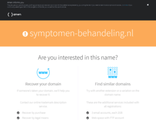symptomen-behandeling.nl screenshot