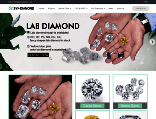 syn-diamond.com screenshot