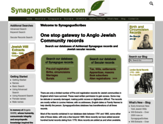 synagoguescribes.com screenshot