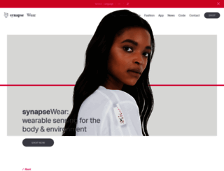 synapsewear.com screenshot