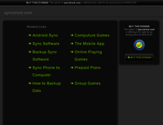 syncdroid.com screenshot