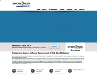synchronoussoft.com screenshot