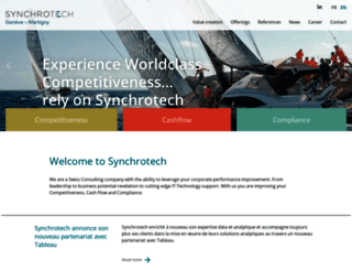 synchrotech-group.com screenshot