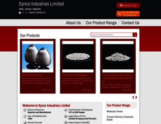 syncoceramics.com screenshot
