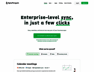 syncpenguin.com screenshot