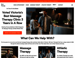 synctherapy.ca screenshot
