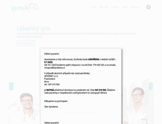 syndenta.cz screenshot