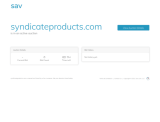 syndicateproducts.com screenshot