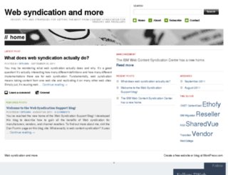 syndicationsupport.com screenshot