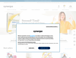 synergiashop.com screenshot