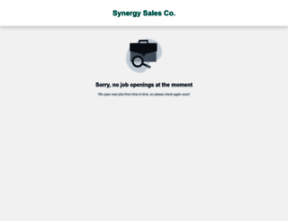 synergy-sales-co.workable.com screenshot