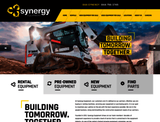 synergyequip.com screenshot