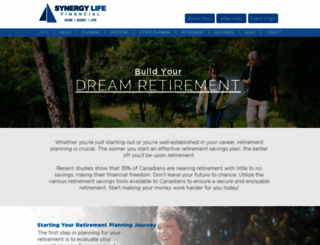 synergylife.ca screenshot