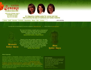 synergymedicalcenter.com screenshot