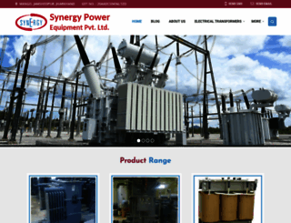 synergypowerequipment.com screenshot
