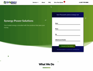 synergypowersolutions.com screenshot