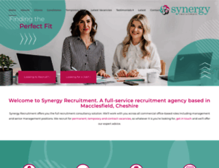 synergyrecruit.co.uk screenshot