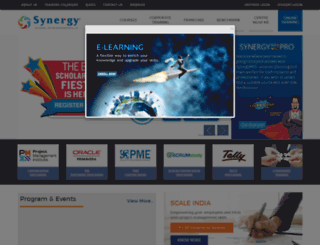 synergysbs.co.in screenshot