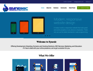 synexic.com screenshot