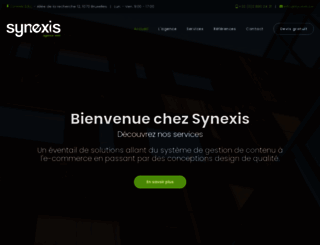 synexis.be screenshot