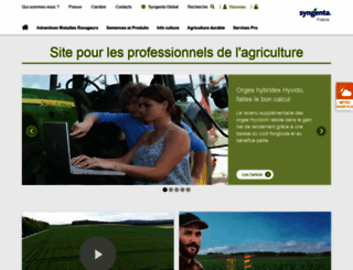 syngenta-agro.fr screenshot