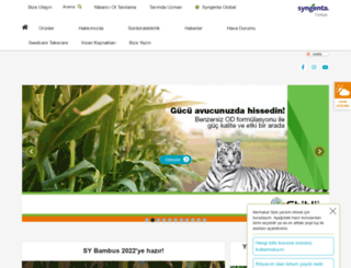 syngenta.com.tr screenshot
