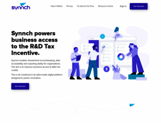 synnch.com.au screenshot