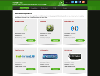 synoboost.com screenshot