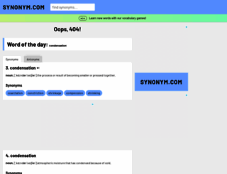 synonym.com screenshot