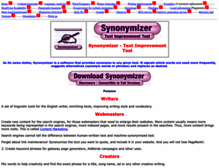 synonymizer.com.ar screenshot