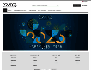 synq-audio.com screenshot