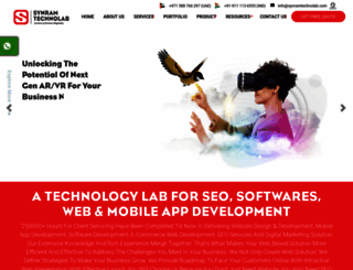 synramtechnolab.com screenshot